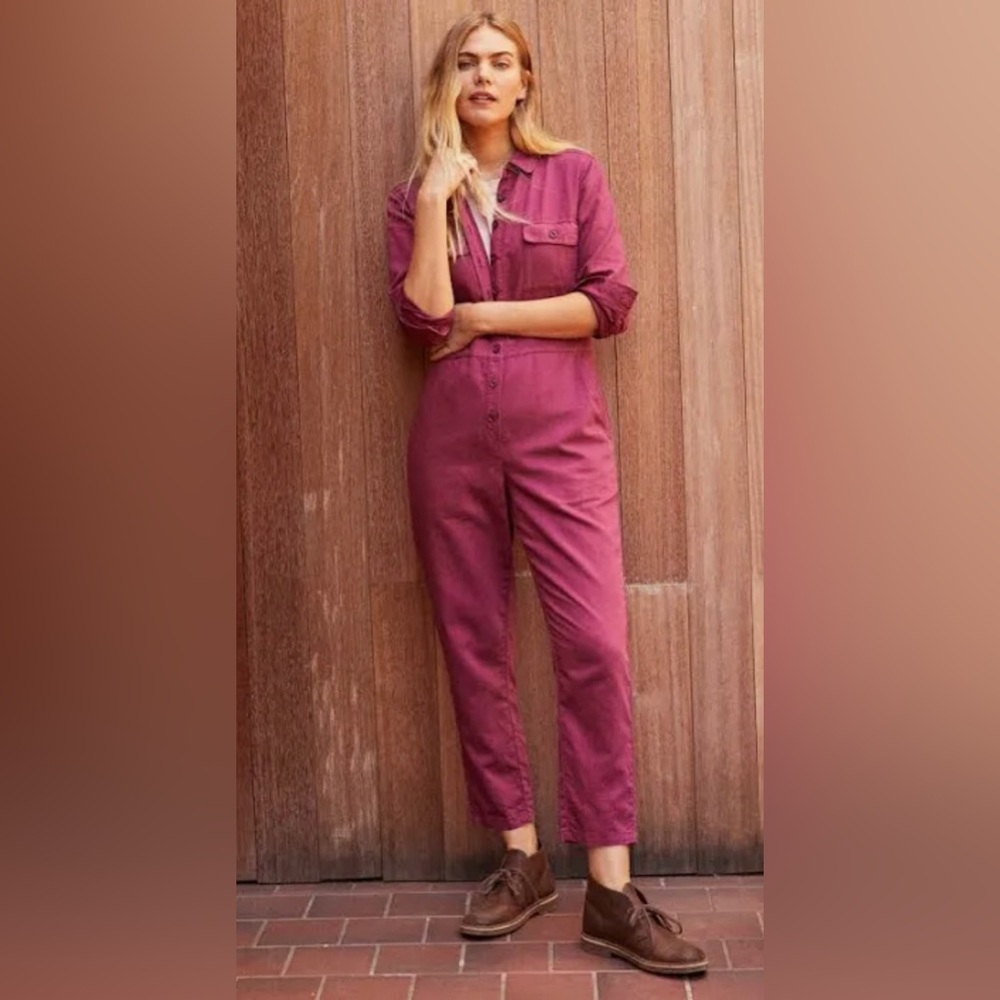 Outerknown black cherry S.E.A Long-Sleeve‎ jumper jumpsuit Suit size medium new